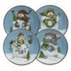 Evergreen Ernie Set Of 4 Salad Plates 1 Evergreen Ernie Set Of 4 Salad Plates -Deals Tableware Store evergreen ernie set of 4 salad plates 5193421 1