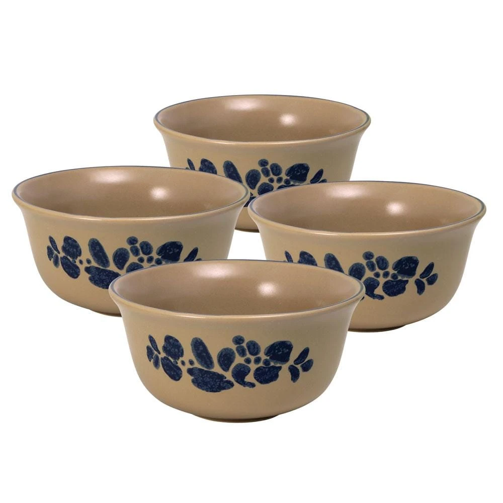 Folk Art® Set Of 4 Deep Soup Cereal Bowls 3 Folk Art® Set Of 4 Deep Soup Cereal Bowls