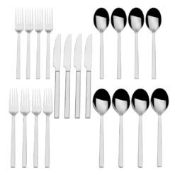 Forged Paros 20 Piece Flatware Set, Service For 4 8 Forged Paros 20 Piece Flatware Set, Service For 4 -Deals Tableware Store forged paros 20 piece flatware set service for 4 5269521 3