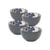 Gabriela Blue Set Of 4 Fruit Bowls -Deals Tableware Store gabriela blue set of 4 fruit bowls 5282039 1