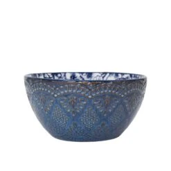 Gabriela Blue Set Of 4 Soup Cereal Bowls -Deals Tableware Store gabriela blue set of 4 soup cereal bowls 5282021 4