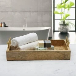 Galini Chevron Mango Wood Serve Tray -Deals Tableware Store galini chevron mango wood serve tray 5286836 3