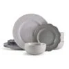 Gia 12 Piece Dinnerware Set, Service For 4 -Deals Tableware Store gia 12 piece dinnerware set service for 4 5293901 1