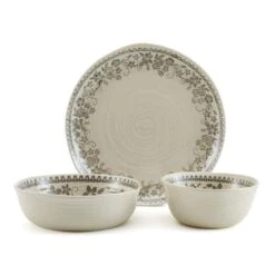 Hayden Grey 12 Piece Dinnerware Set, Service For 4 -Deals Tableware Store hayden grey 12 piece dinnerware set service for 4 5287913 8