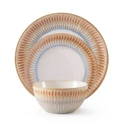 Hensley Taupe 12 Piece Dinnerware Set, Service For 4 -Deals Tableware Store hensley taupe 12 piece dinnerware set service for 4 5291363 6