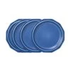 Heritage Blue Set Of 4 Outdoor Melamine Salad Plates