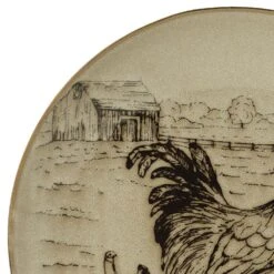 Homespun Rooster 16 Piece Dinnerware Set, Service For 4 -Deals Tableware Store homespun rooster 16 piece dinnerware set service for 4 5177076 2