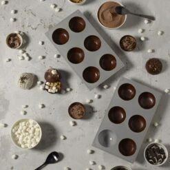 Hot Chocolate Bomb Set Of 6 Mugs With Set Of 2 Molds -Deals Tableware Store hot chocolate bomb set of 6 mugs with set of 2 molds 5289285 3