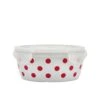 Kenna Red Storage Bowl With Lid -Deals Tableware Store kenna red storage bowl with lid 5292333 1