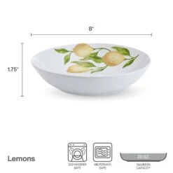 Lemons Set Of 4 Pasta Bowls 8 Lemons Set Of 4 Pasta Bowls -Deals Tableware Store lemons set of 4 pasta bowls 5293617 3