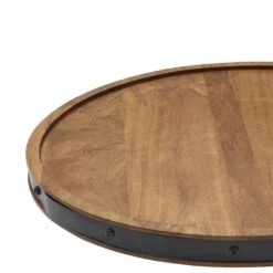 Mango Wood Lazy Susan Serve Tray -Deals Tableware Store mango wood lazy susan serve tray 5293587 4