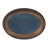 Monroe Blue Small Oval Platter -Deals Tableware Store monroe blue small oval platter 5287550 1