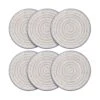 Gray Line Set Of 6 Salad Plates -Deals Tableware Store pad print gray line set of 6 salad plates 5212932K 1