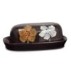 Painted Poppies Covered Butter Dish 1 Painted Poppies Covered Butter Dish -Deals Tableware Store painted poppies covered butter dish 5160529 1