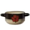 Painted Poppies Double Handled Soup Bowl -Deals Tableware Store painted poppies double handled soup bowl 5211364 1