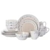 Panama 16 Piece Dinnerware Set, Service For 4 -Deals Tableware Store panama 16 piece dinnerware set service for 4 5267107 1