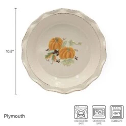 Plymouth Pie Plate -Deals Tableware Store plymouth pie plate 5285044 5