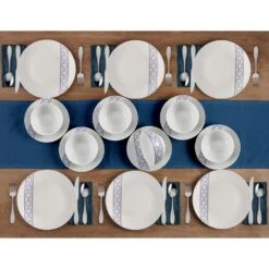 Preslie 18 Piece Dinnerware Set, Service For 6 -Deals Tableware Store preslie 18 piece dinnerware set service for 6 5287309 3