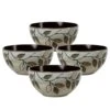 Rustic Leaves Set Of 4 Soup Cereal Bowls 2 Rustic Leaves Set Of 4 Soup Cereal Bowls -Deals Tableware Store rustic leaves set of 4 soup cereal bowls K45233037 1
