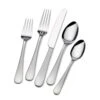 Satin Symmetry 42 Piece Flatware Set, Service For 8 -Deals Tableware Store satin symmetry 42 piece flatware set service for 8 5275437 1