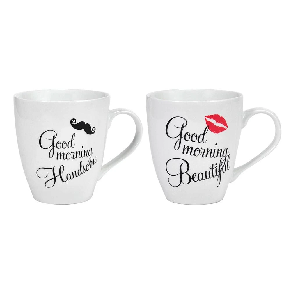 Sentiment Mugs Good Morning His And Hers Mugs Set Of 2 3 Sentiment Mugs Good Morning His And Hers Mugs Set Of 2