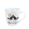Sentiment Mugs Happy Campers Metallic Accent Mug -Deals Tableware Store sentiment mugs happy campers have more fun mug 5258081 1