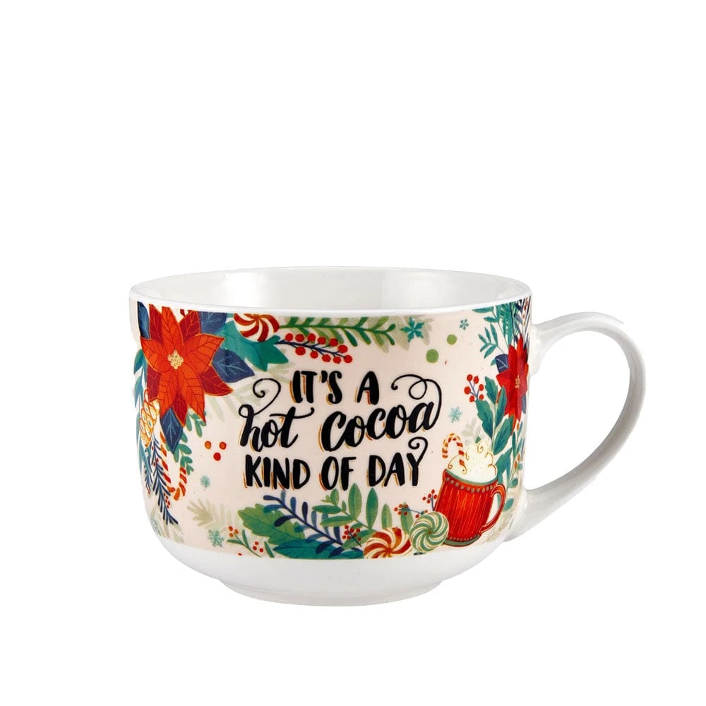Sentiment Mugs Its A Hot Cocoa Kind Of Day Mug 3 Sentiment Mugs Its A Hot Cocoa Kind Of Day Mug