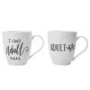 Sentiment Mugs Set Of 2 Adult Mugs -Deals Tableware Store sentiment mugs set of 2 adult mugs 5245486 1