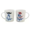 Sentiment Mugs Set Of 2 Mr And Mrs Right Mugs -Deals Tableware Store sentiment mugs set of 2 mr and mrs right mugs 5245450 1