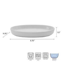 Burrito Set Of 2 Oval Serve Bowls -Deals Tableware Store set of 2 appetizer size white burrito bowls 5290210 6