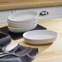 Burrito Set Of 4 Small Oval Bowls 10 Burrito Set Of 4 Small Oval Bowls -Deals Tableware Store set of 4 fruit size white burrito bowls 5290218 3