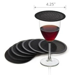 Set Of 8 Drink Covers And Coasters -Deals Tableware Store set of 8 drink cover and coaster 5277216 6