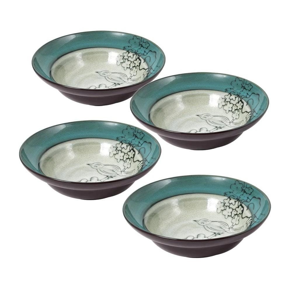 Song Bird Set Of 4 Soup Cereal Bowls 3 Song Bird Set Of 4 Soup Cereal Bowls