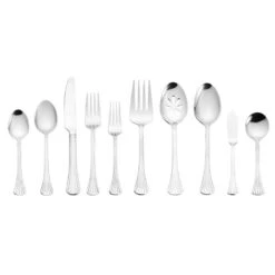 Southport 45 Piece Flatware Set, Service For 8 -Deals Tableware Store southport 45 piece flatware set service for 8 5269863 3