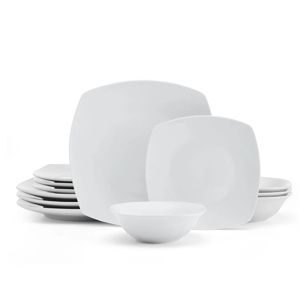 Tara 12 Piece Dinnerware Set, Service For 4 3 Tara 12 Piece Dinnerware Set, Service For 4