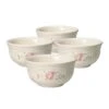 Tea Rose Set Of 4 Dessert Bowls -Deals Tableware Store tea rose set of 4 dessert bowls K42519190 1