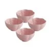 Tea Rose Set Of 4 Pink Fruit Bowls 1 Tea Rose Set Of 4 Pink Fruit Bowls -Deals Tableware Store tea rose set of 4 pink fruit bowls K45199767 1