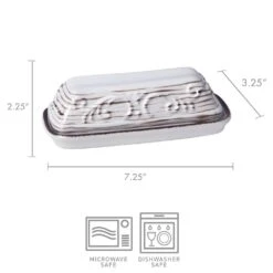 Trellis White Covered Butter Dish 7 Trellis White Covered Butter Dish -Deals Tableware Store trellis white covered butter dish 5281093 3