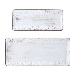 Trellis White Set Of 2 Platters 10 Trellis White Set Of 2 Platters -Deals Tableware Store trellis white set of 2 platters 5294326 3