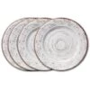 Trellis White Set Of 4 Dinner Plates -Deals Tableware Store trellis white set of 4 dinner plates K45207536 1