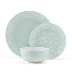 Venice 12 Piece Outdoor Melamine Dinnerware Set, Service For 4 -Deals Tableware Store venice 12 piece melamine dinnerware set service for 4 5302582 9