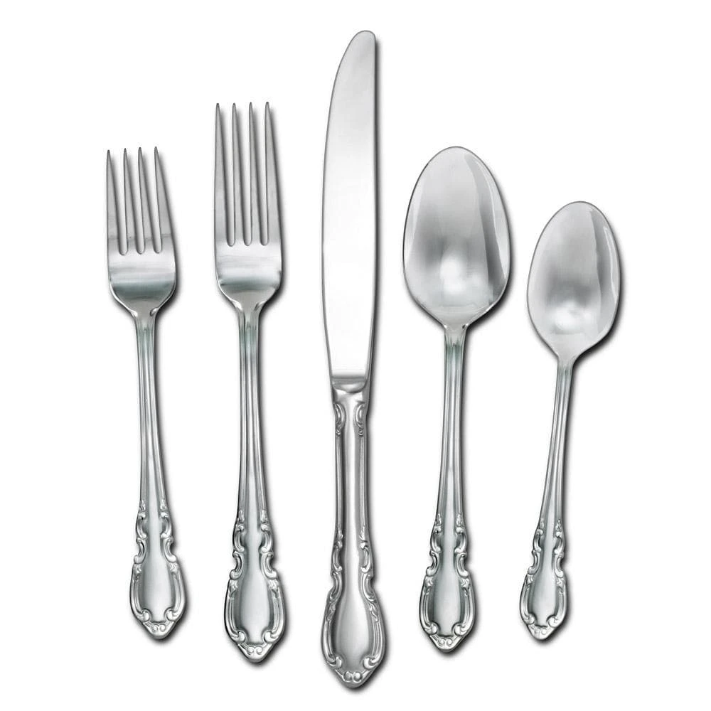 Vienna 20 Piece Flatware Set, Service For 4 3 Vienna 20 Piece Flatware Set, Service For 4