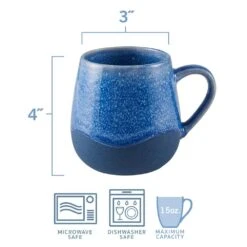 Wave Set Of 6 Reactive Mugs, Assorted -Deals Tableware Store wave set of 6 reactive mugs assorted 5282156 6