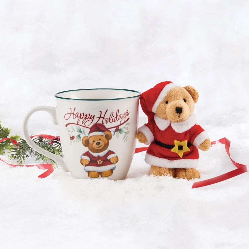 Winterberry® Mug With Teddy Bear 4 Winterberry® Mug With Teddy Bear - Image 2