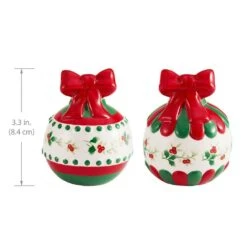 Winterberry® Ornament Salt And Pepper Set -Deals Tableware Store winterberry ornament salt and pepper set 5272178 3