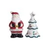 Winterberry® Santa And Tree Salt And Pepper Set -Deals Tableware Store winterberry santa and tree salt and pepper set 5187958 1