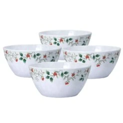 Winterberry® Set Of 4 Outdoor Melamine Cereal Bowls