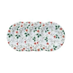 Winterberry® Set Of 4 Outdoor Melamine Salad Plates
