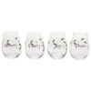 Winterberry® Set Of 4 Sentiments Stemless Wine Glasses -Deals Tableware Store winterberry set of 4 sentiments stemless wine glasses 5212501 1