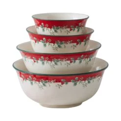 Winterberry® Set Of 4 Serving Bowls